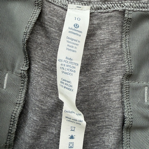 NWT lululemon Loose Fit Women’s Jet Crop Heather Gray Jogger Sweatpants - Picture 3 of 4
